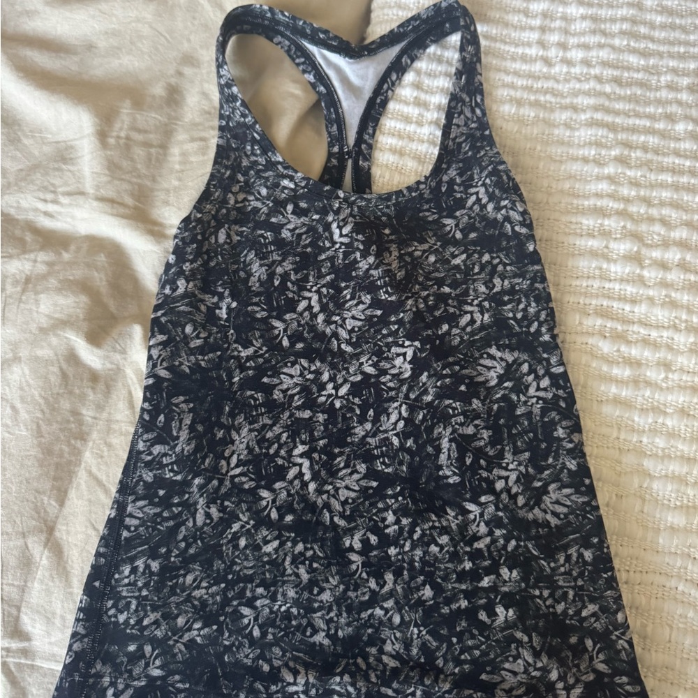 Lululemon Cool Racerback Nulu Tank Top Blossom Overlay Starlight Multi